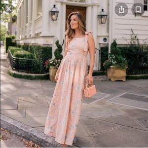 Gal Meets Glam Pink Makenna Maxi Dress